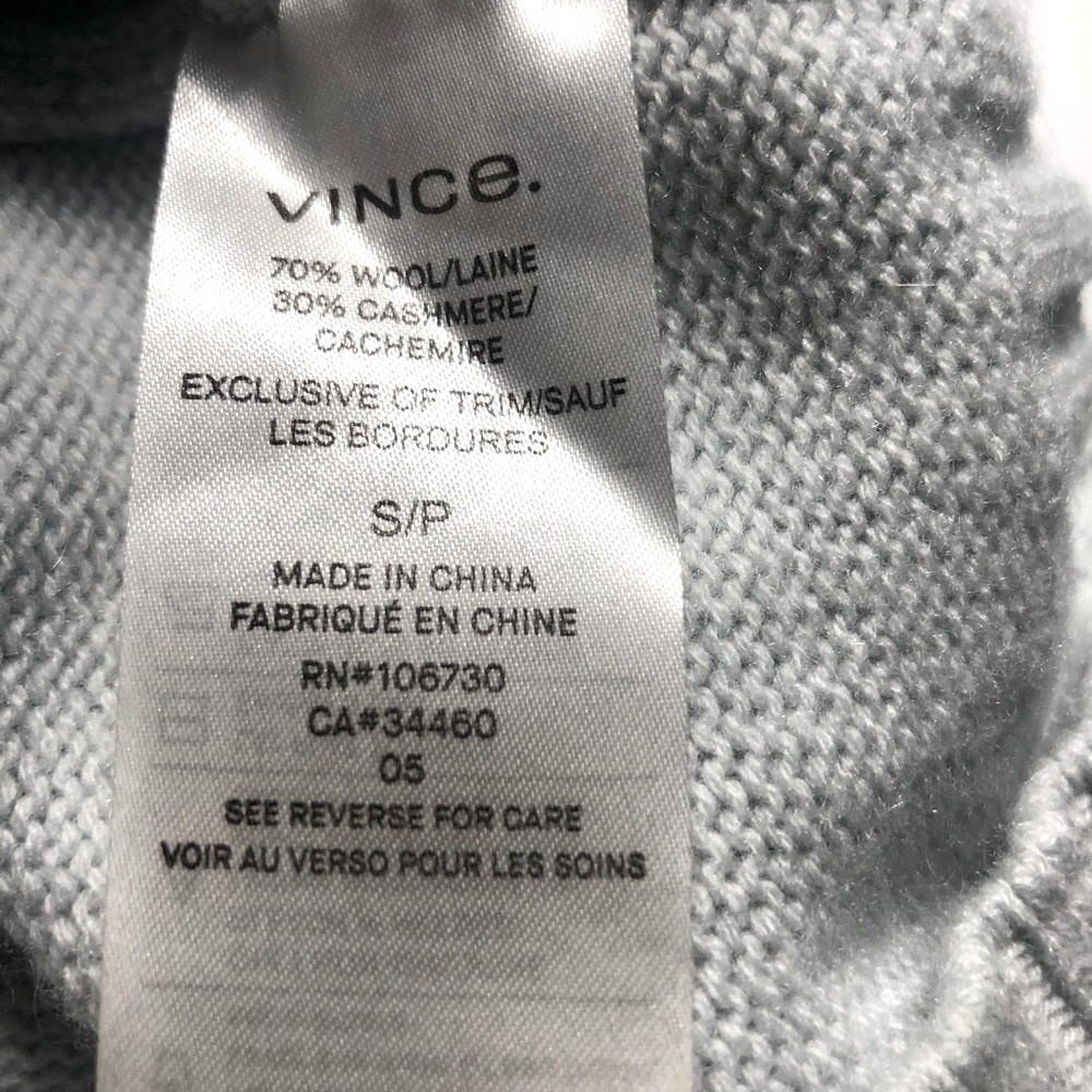 Vince S light green boatneck sweater - Picture 6 of 6